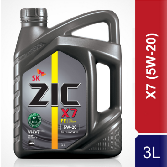 Zic X7 FE 5W-20 - Gasoline Engine Oil - 3Liter