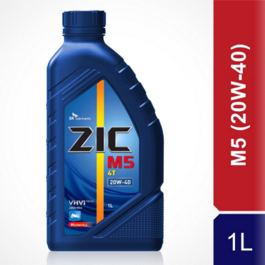ZIC M5 20W-40 (MOTORCYCLE ENGINE OIL) 1L