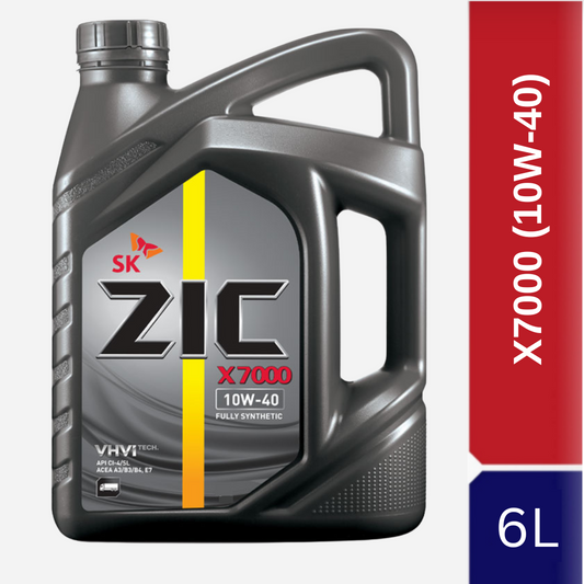 ZIC X7000 10W-40 ( Diesel Engine Oil ) - 6Liter