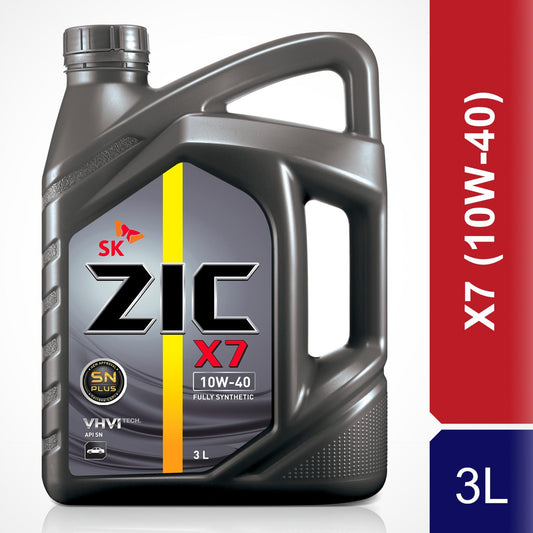 Zic X7 10W-40 - Gasoline Engine Oil - 3Liter